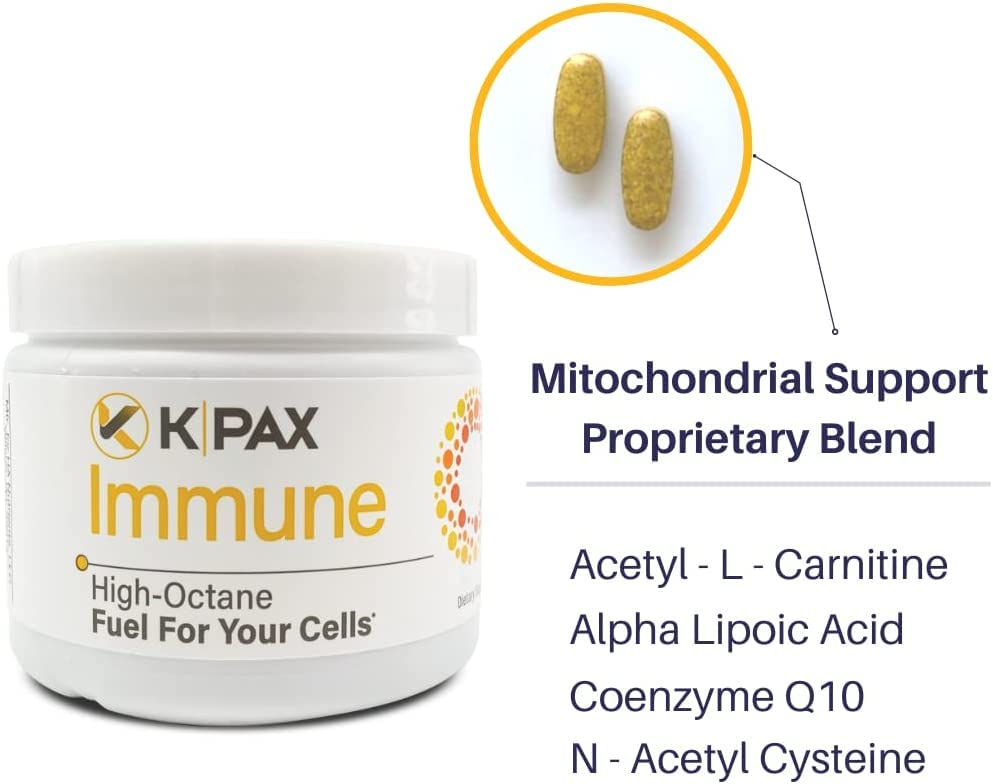 KPAX Immune suplementos para energía y salud mitocondrial