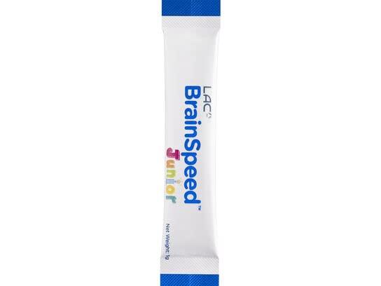 Presentacion lateral LAC Junior BrainSpeed 30 sticks porcion individual