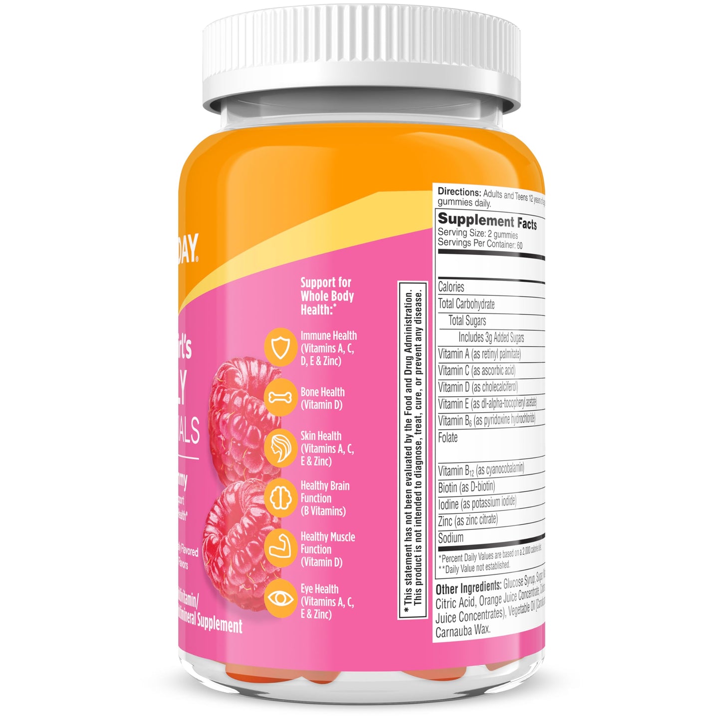 lado complementario multivitaminas ONE A DAY adolescentes