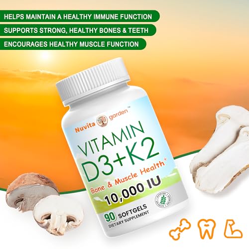 Lado NoMiLu vitamina D3 K2 cápsulas blandas soporte inmune