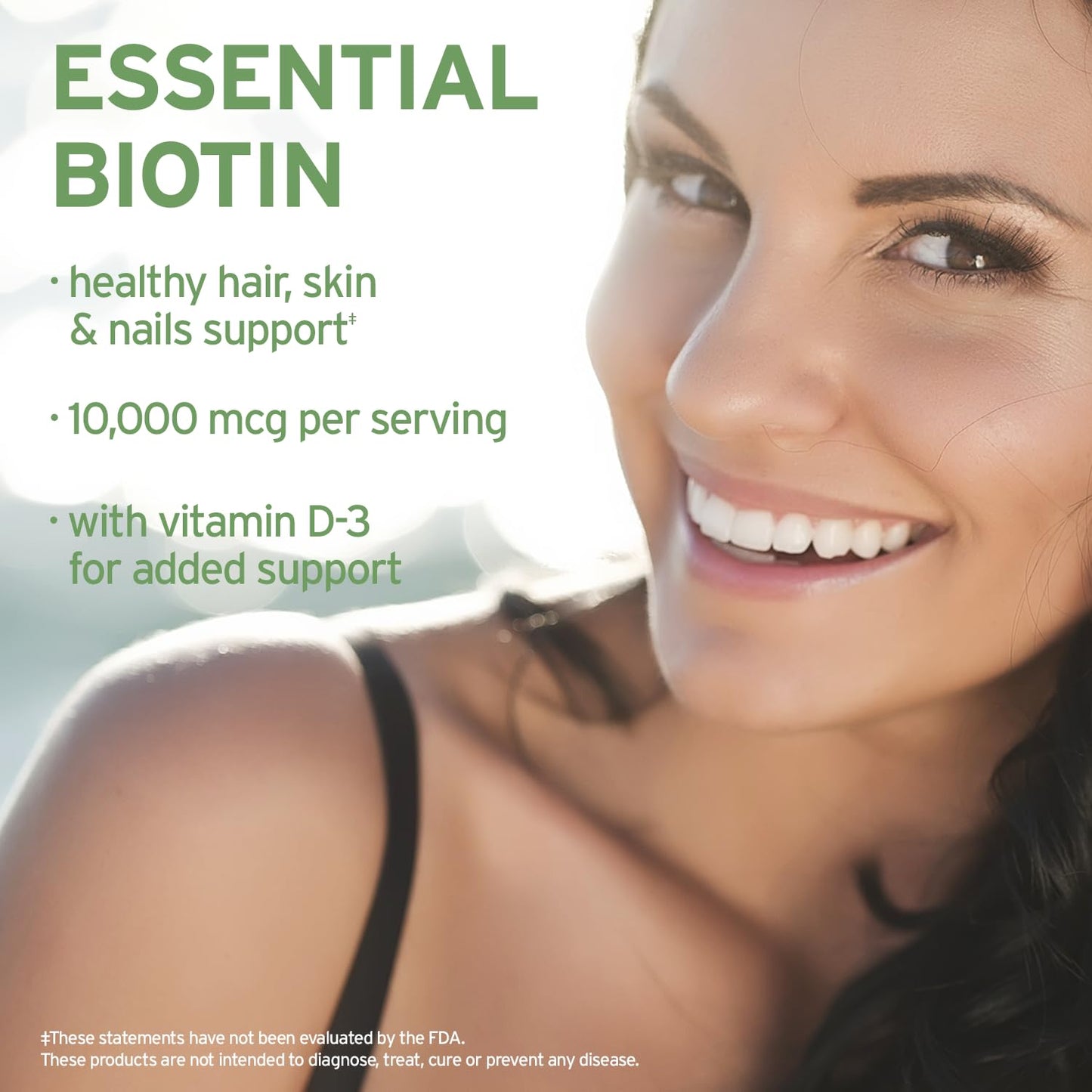 Life-Flo biotina líquida alta potencia 10000mcg y vitamina d3 gotas