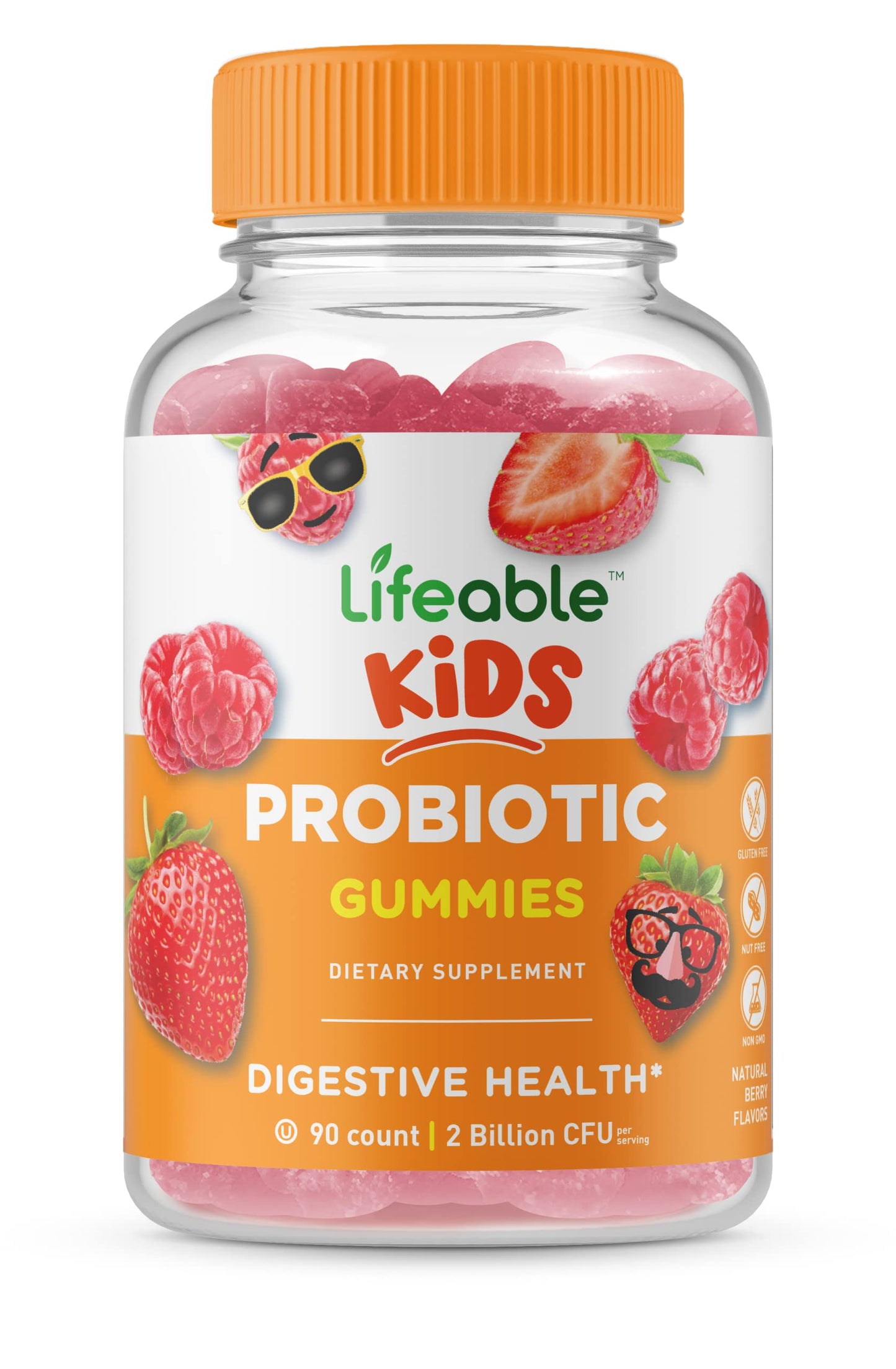 Lifeable gomitas con biotina 5000 mcg y probióticos