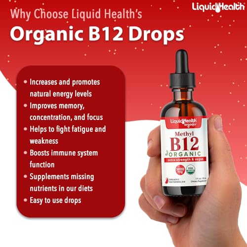 LiquidHealth suplemento vegano líquido para memoria y concentración