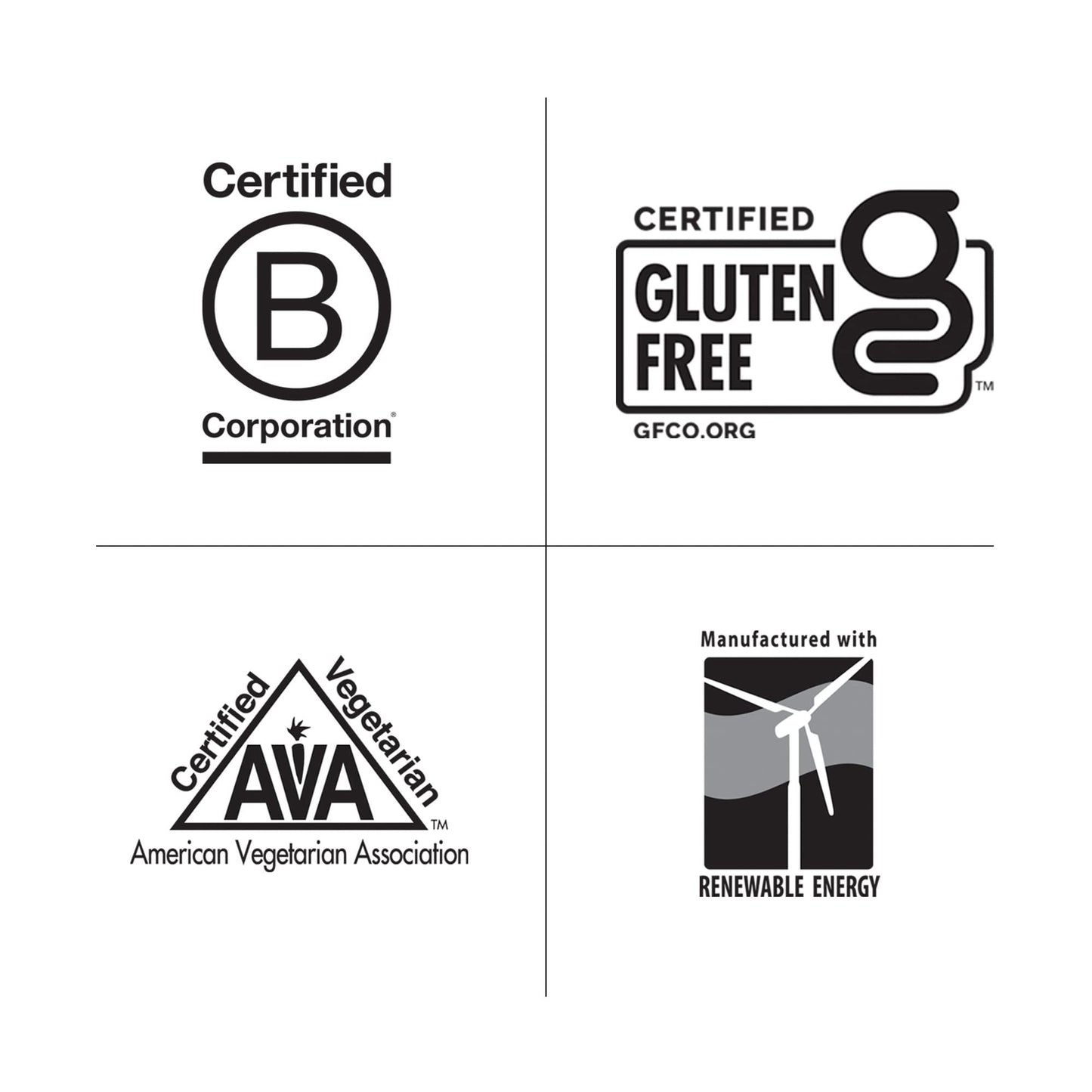 Logos certificación Country Life aminoácidos cápsulas