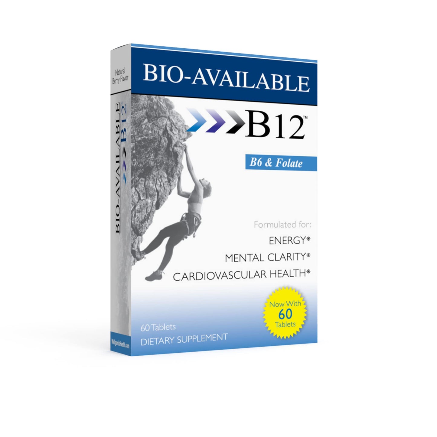 Logotipo Wellgenix B12 sublingual multivitaminas