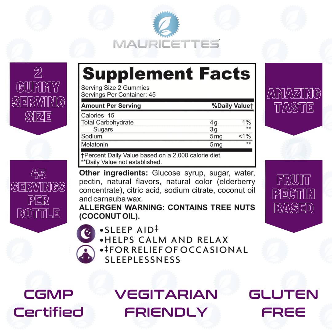 Mauricettes suplemento natural para sueño y sistema inmune
