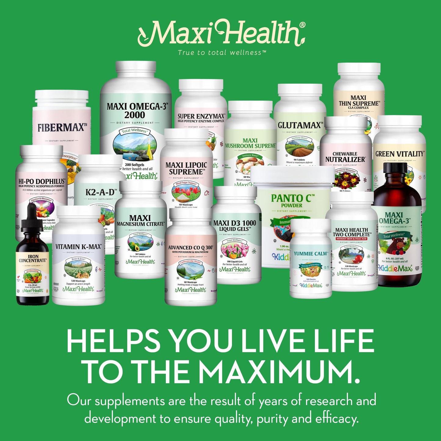 Maxi Health Multivitaminas Investigación Calidad