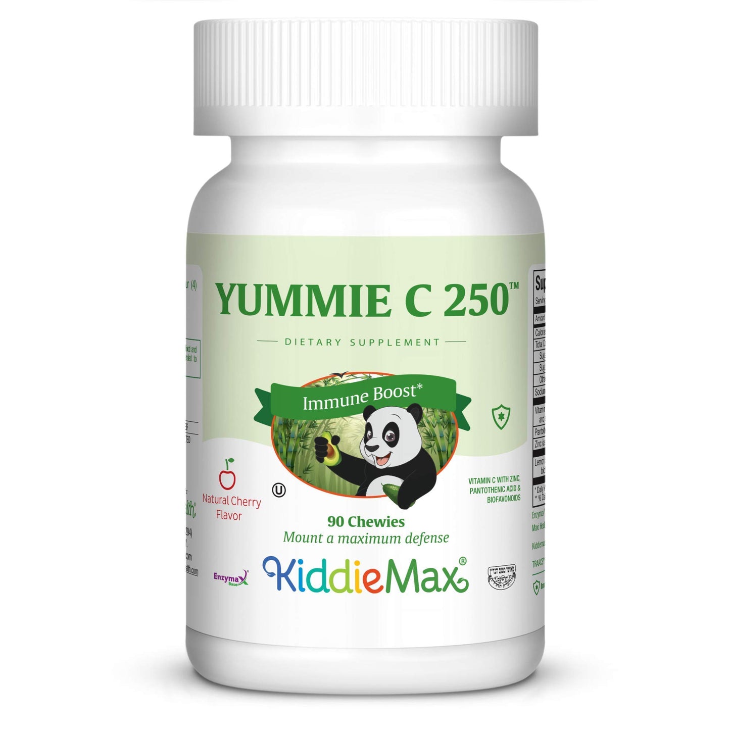 Maxi Health vitamina c zinc tabletas masticables 90