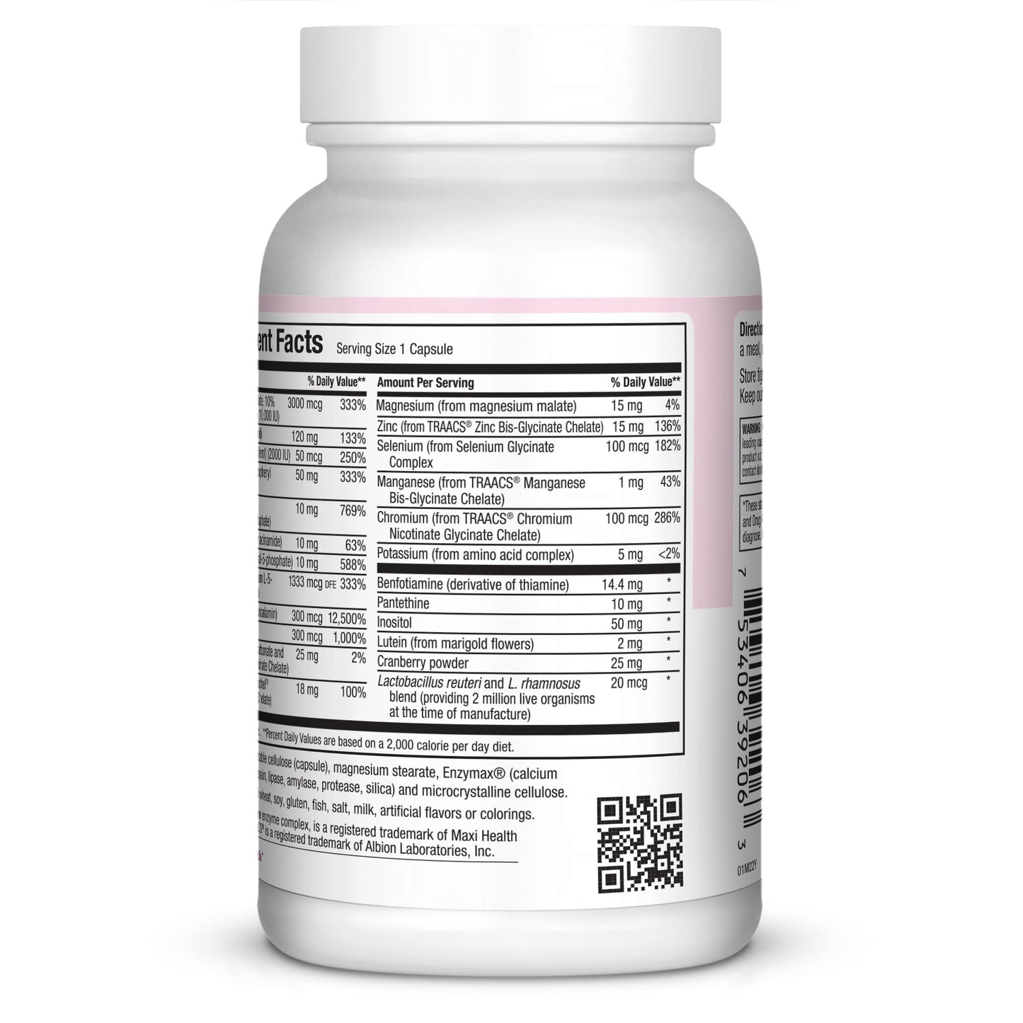 Maxi Multivitaminas con biotina y minerales