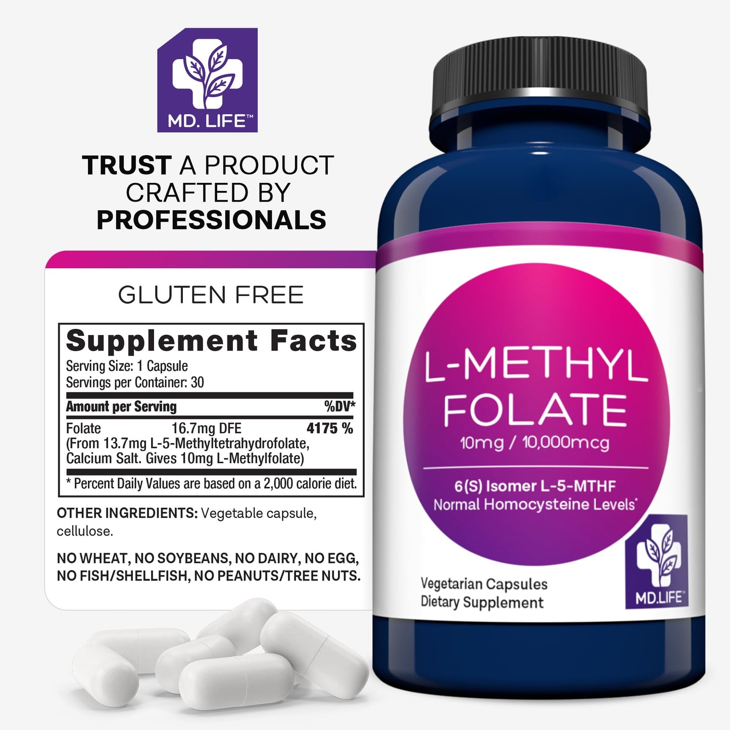 envase md life suplemento metilfolato l-metilfolato