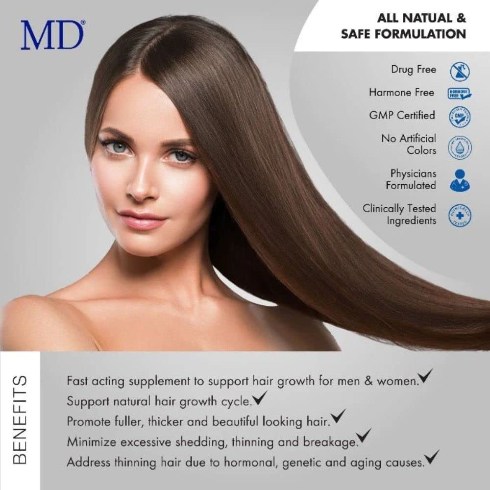 MD Nutri Hair Pérdida de Cabello Prevención