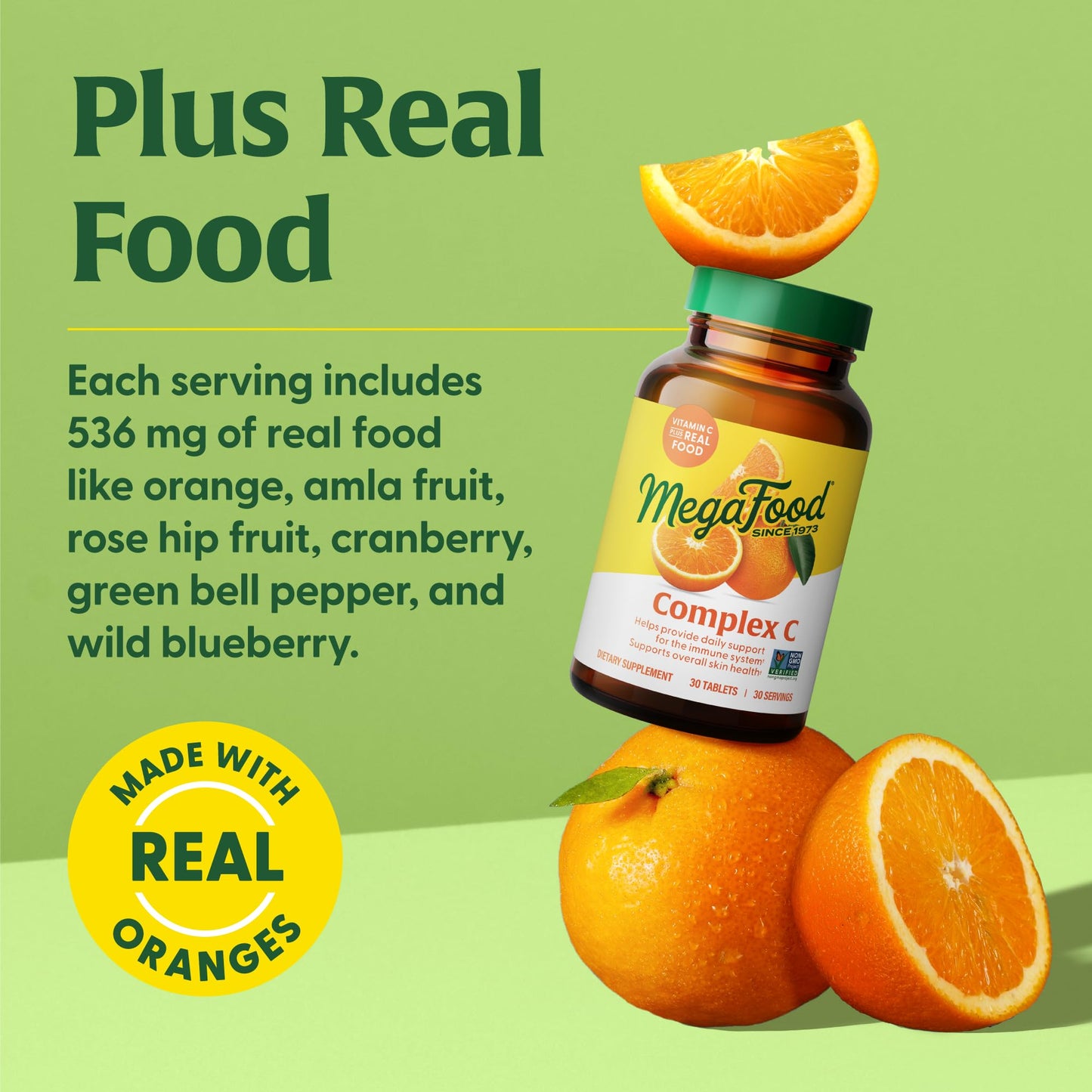 MegaFood Complex C detalles de ingredientes