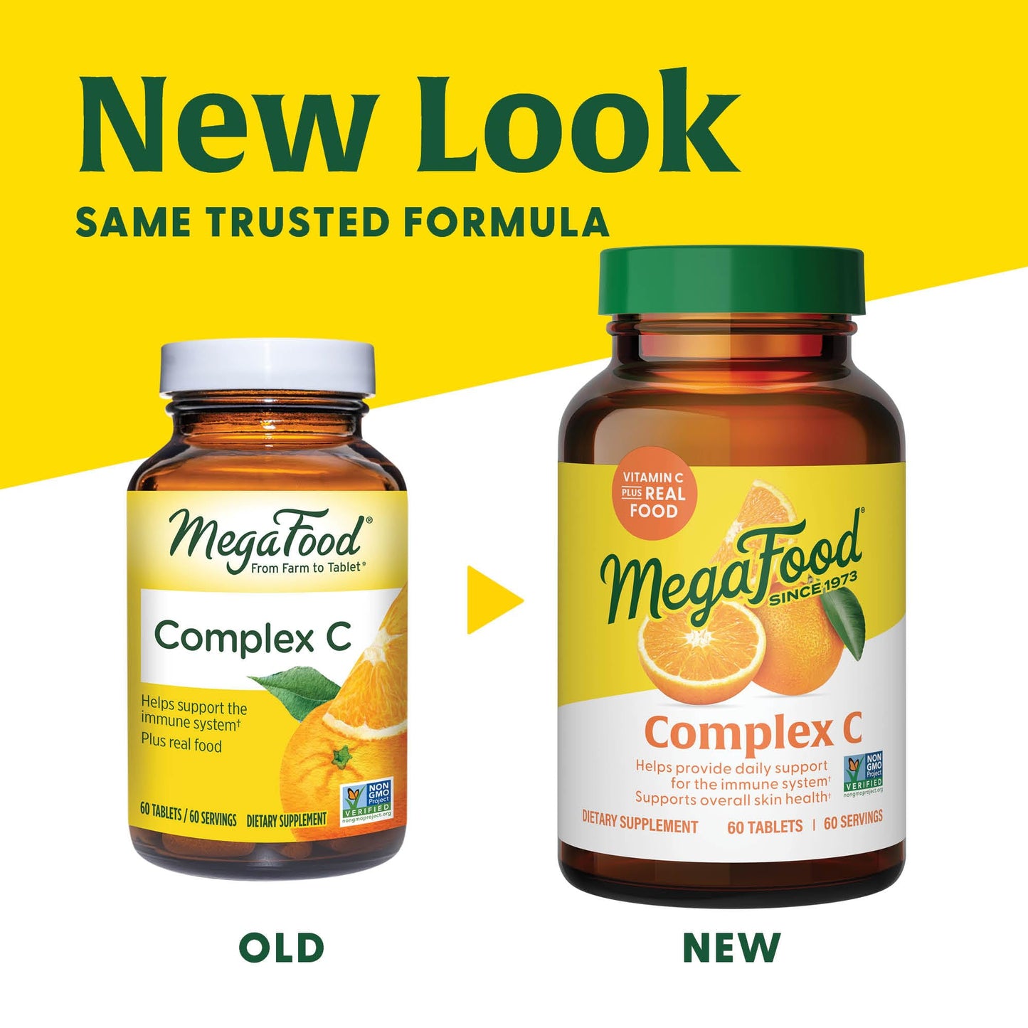 MegaFood suplemento vista lateral botella