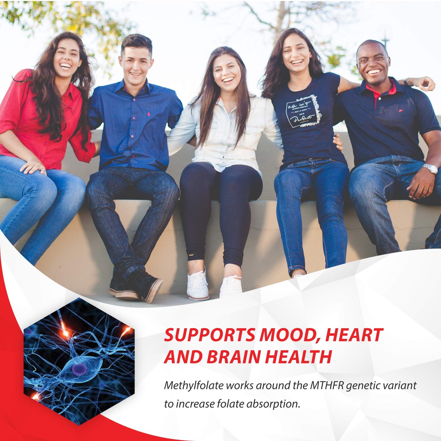 Methyl-Life apoyo energético con L-Metilfolato 10mg