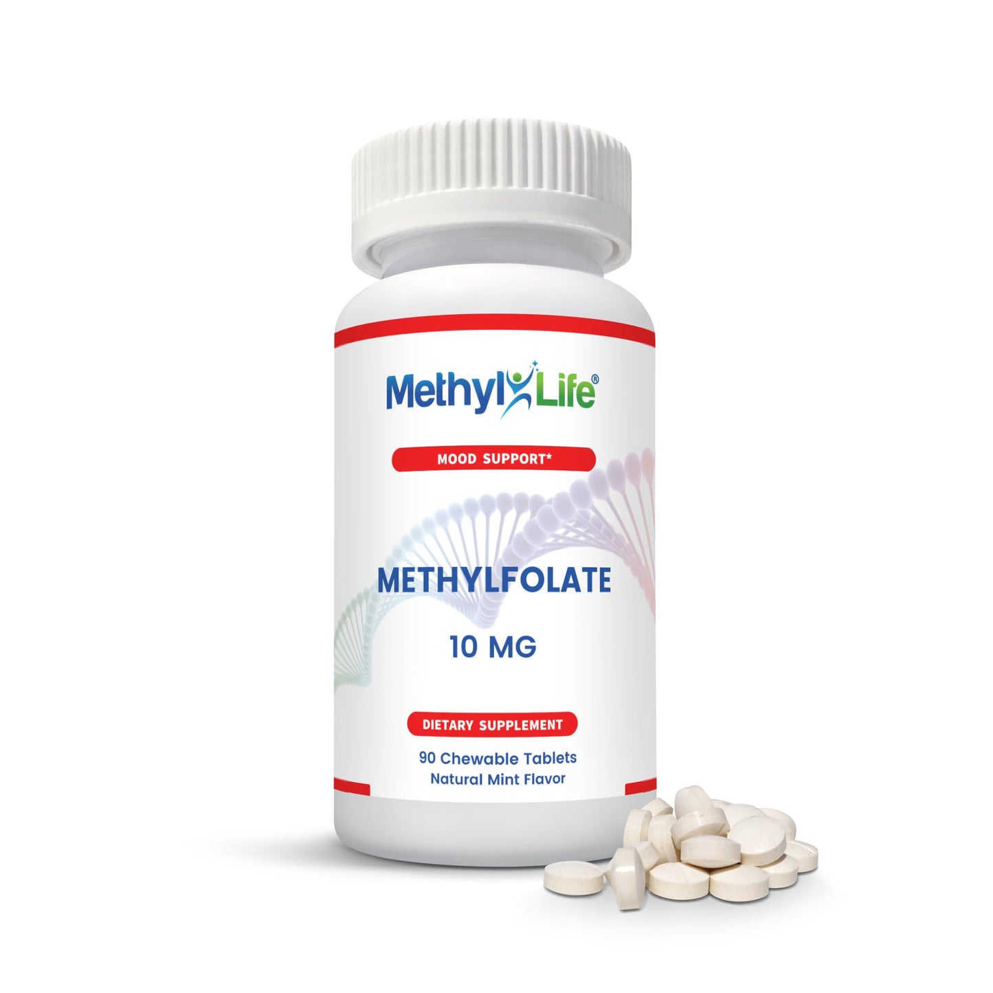 Methyl-Life suplemento L-Metilfolato para estado de ánimo