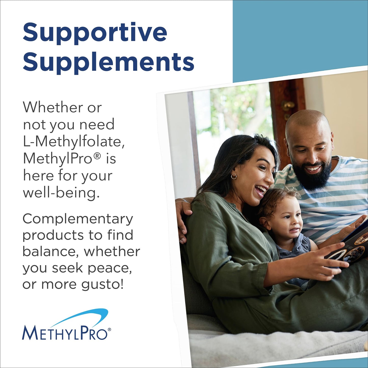 MethylPro complejo B y L-metilfolato 5mg cápsulas sin gluten