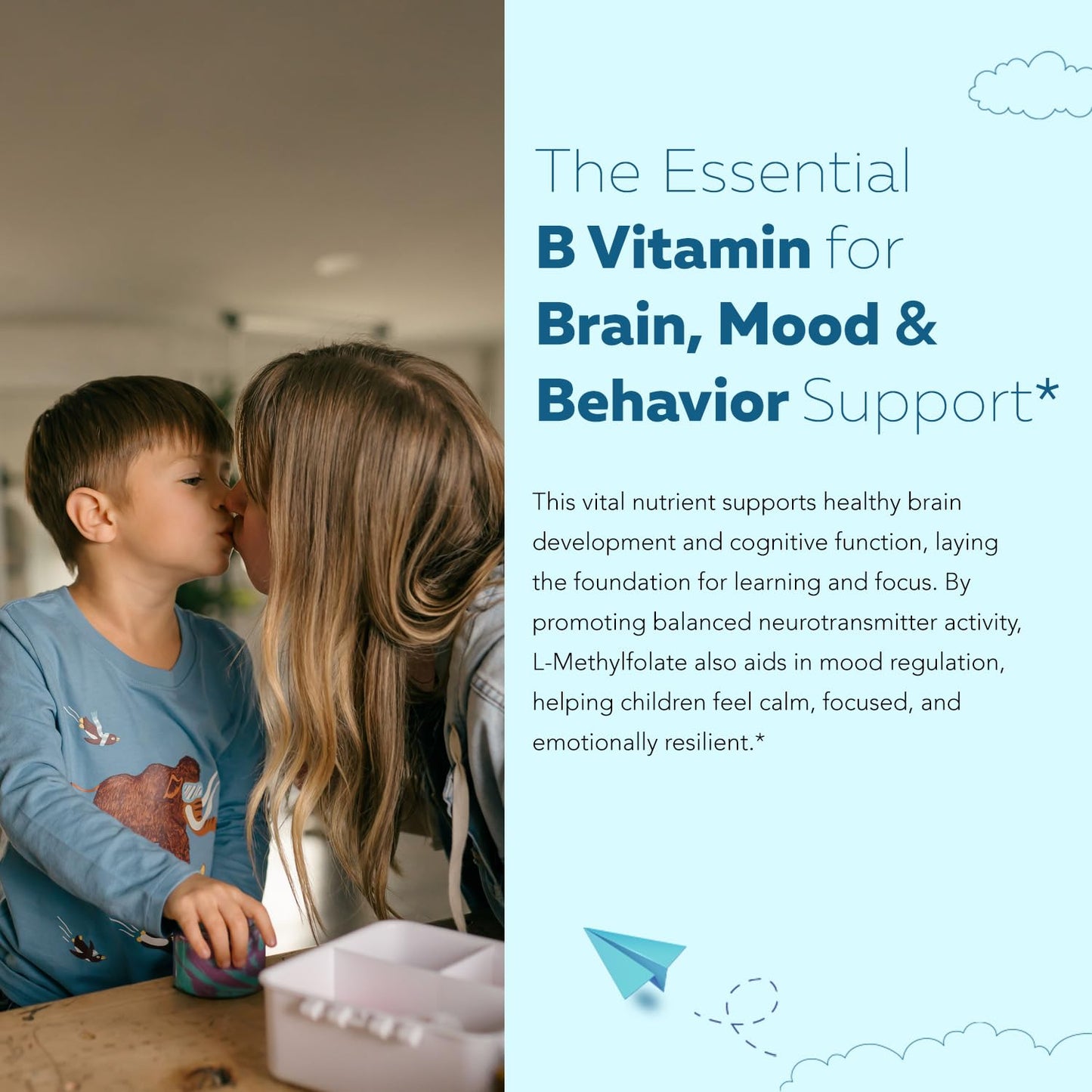Metilfolato kids fórmula sublingual y dosis ajustable