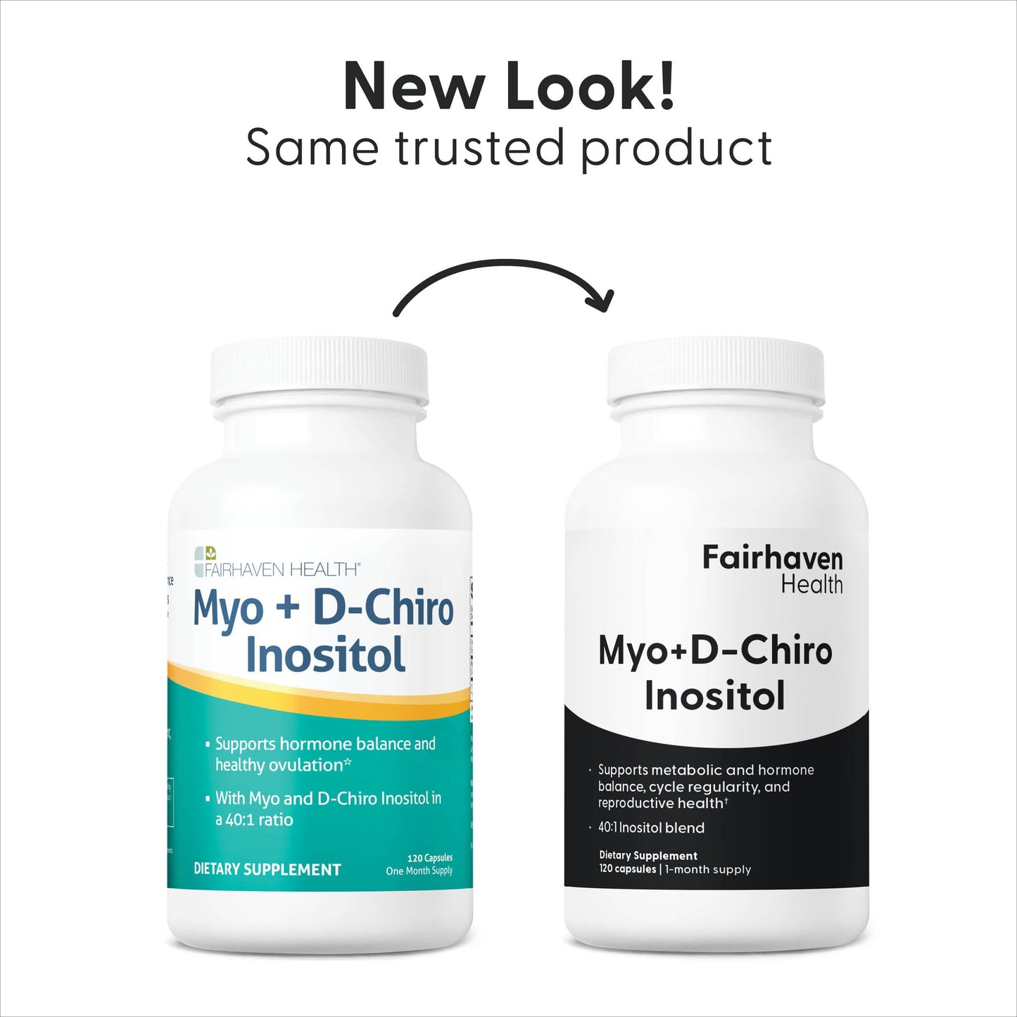 Mio-inositol y d-ciro inositol cápsulas para salud femenina