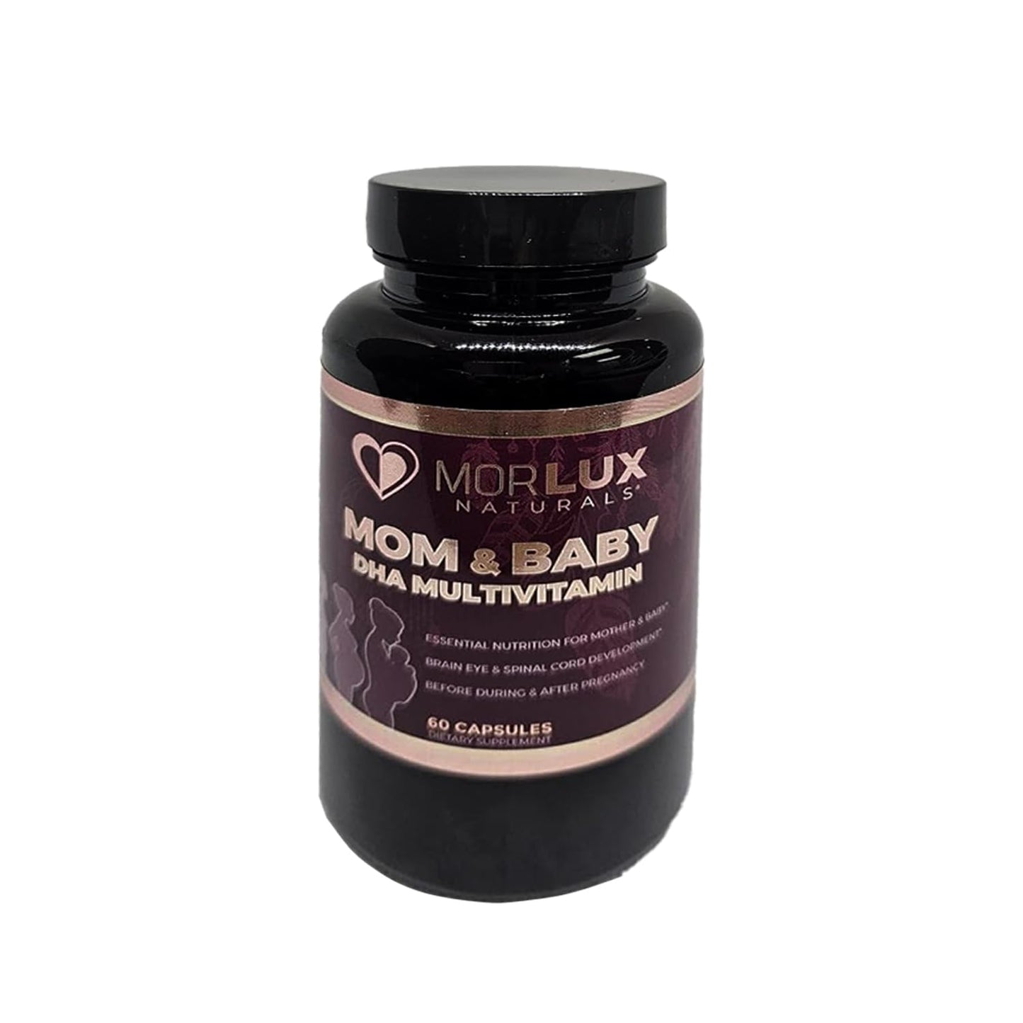 Morlux Naturals cápsulas multivitaminas prenatales 60 unidades