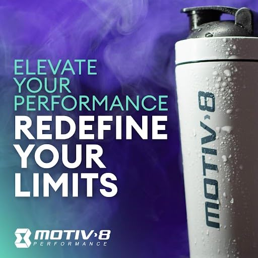 Motiv-8 gotas B-12 suplemento para memoria y energía fácil tomar