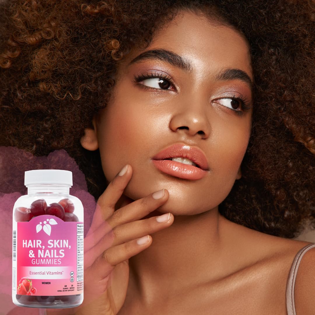 Mountain Meadow Herbs gomitas para salud de cabello piel y uñas