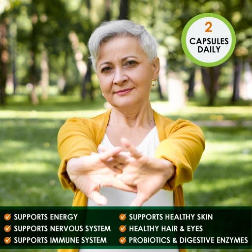 MoxyVites suplemento vitaminas b cápsulas sobre madera