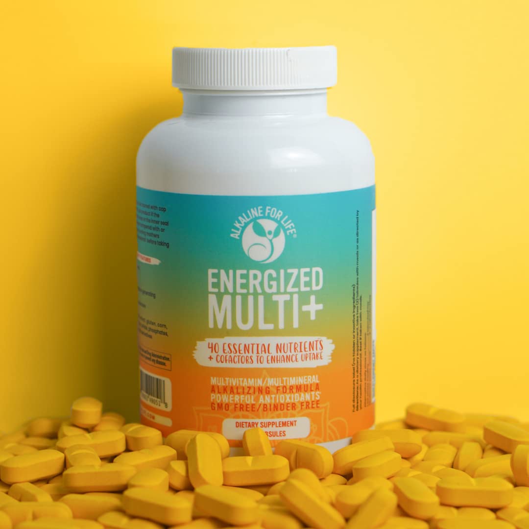 Multivitamínico Energized Multi+ con tabletas fáciles de tragar