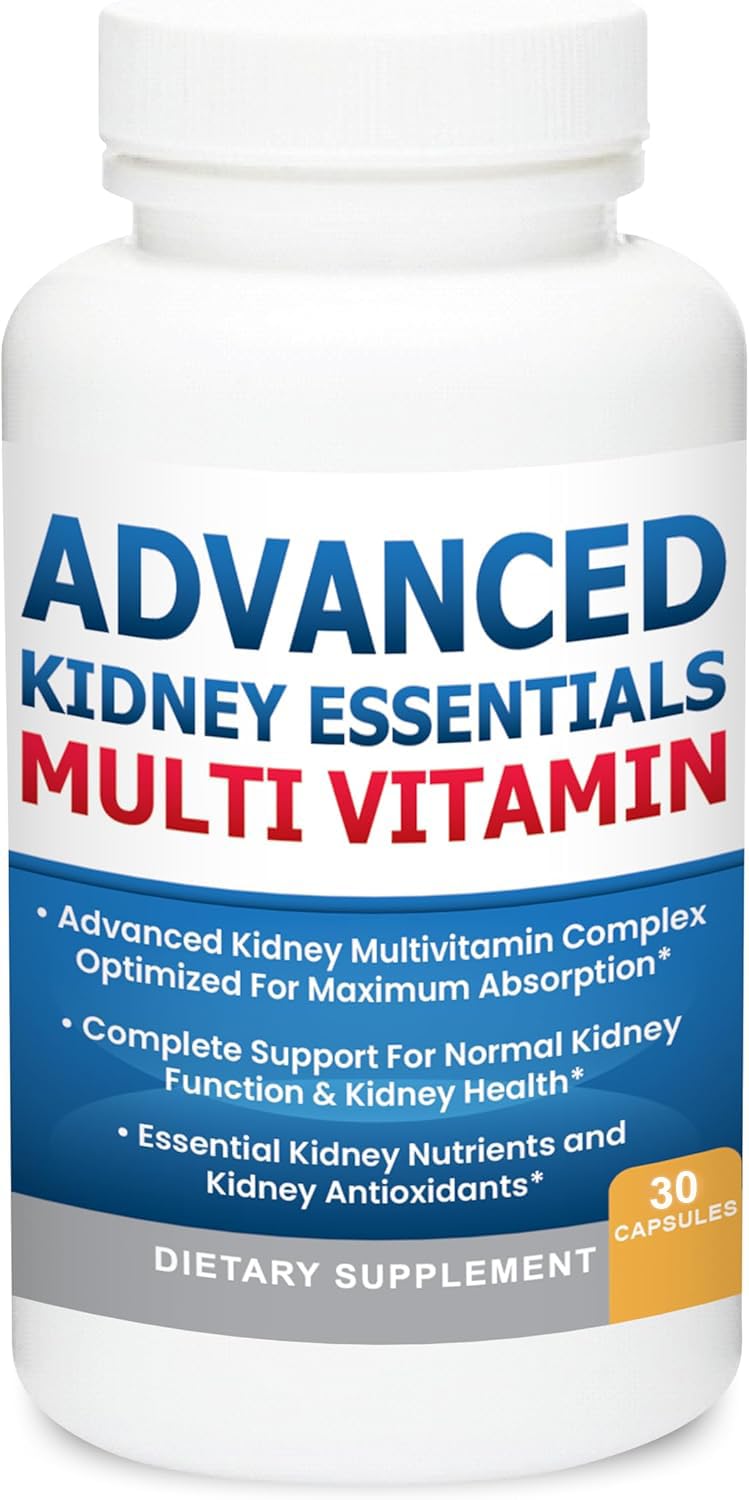 Multivitamina Avanzada para riñones, soporte y detoxificación