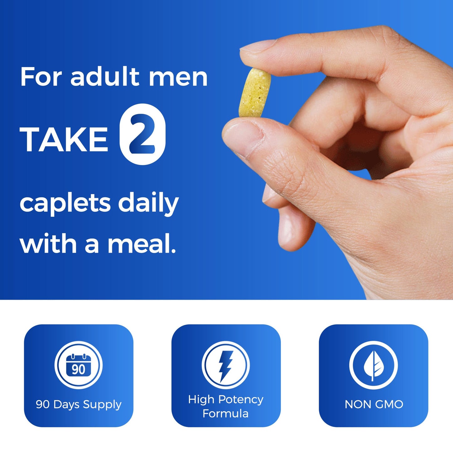 Multivitaminas para hombres, fórmula de alta potencia