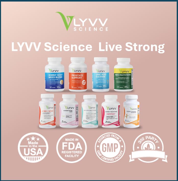 Imagen promocional Lyvv. Multivitaminas para la salud de la mujer.