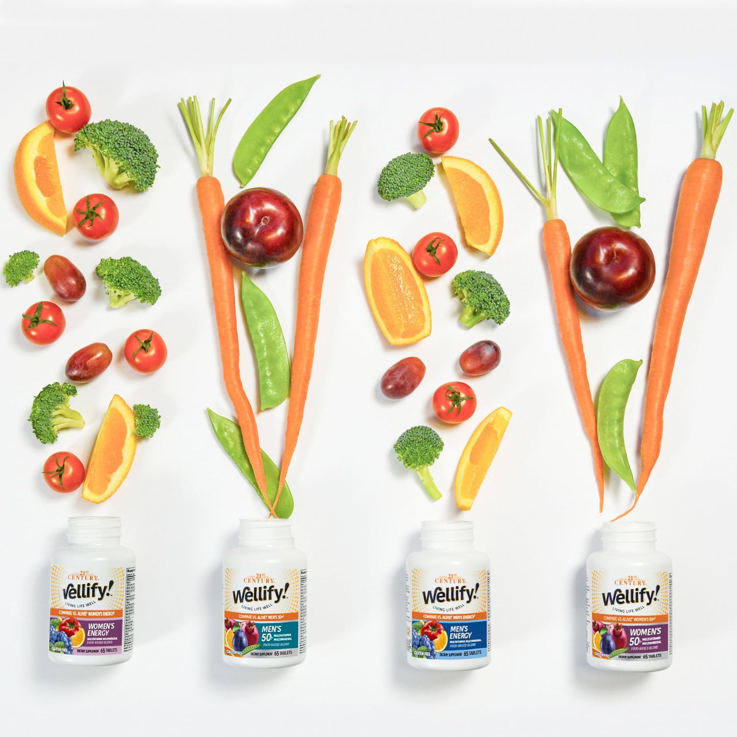Multivitaminas con minerales 21st Century Wellify