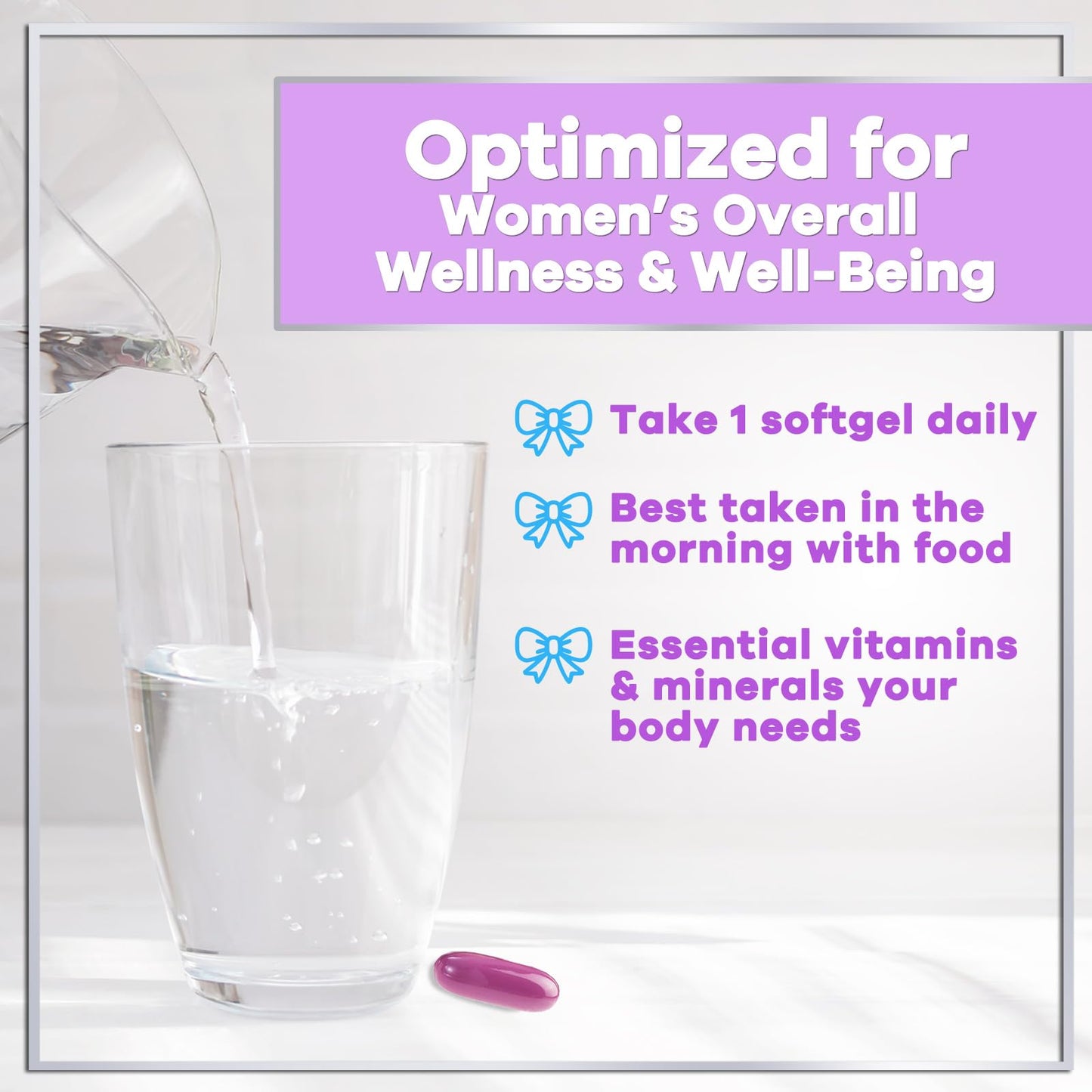 Multivitaminas para mujeres marca Hola Bonita