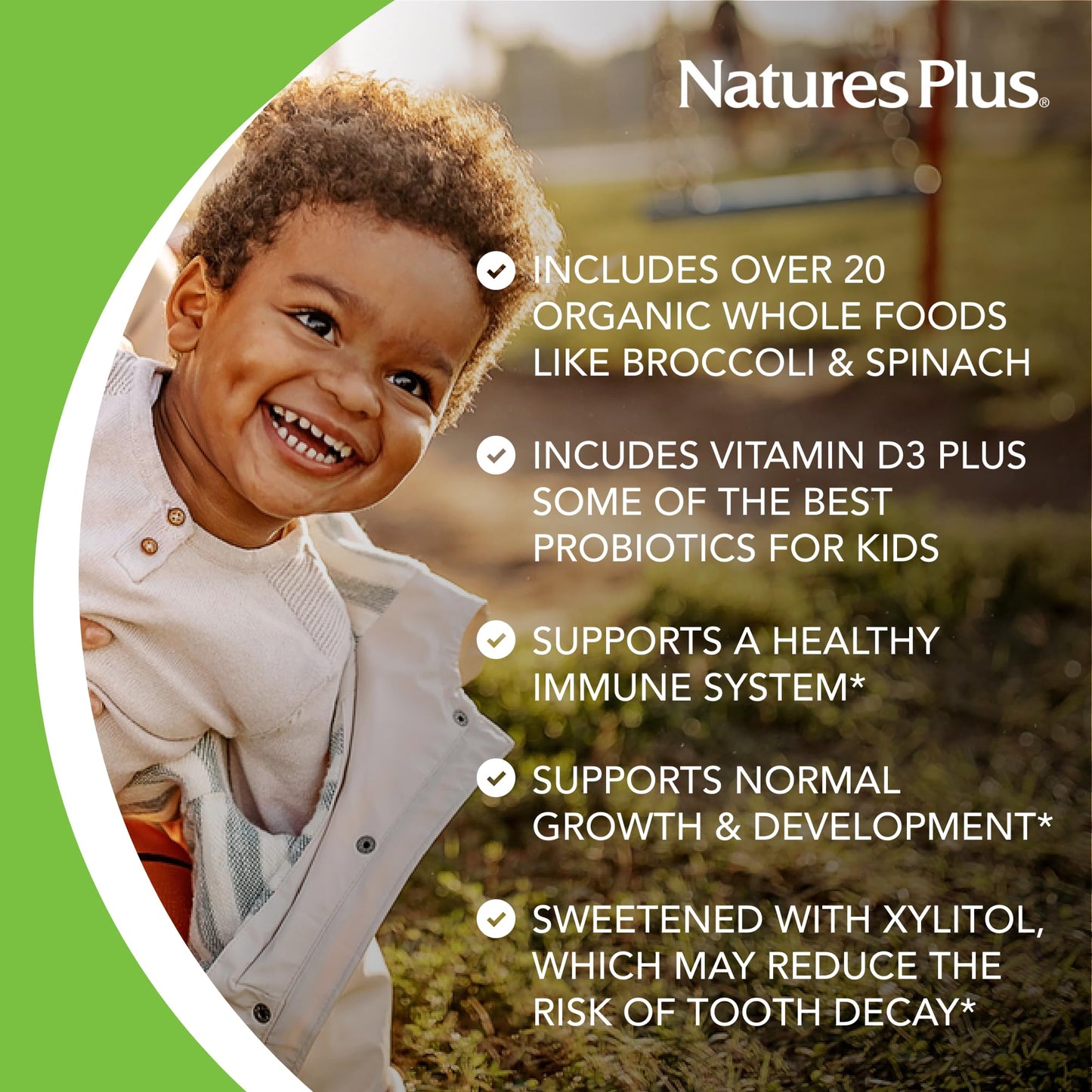 Multivitaminas para niños Animal Parade Gold Natures Plus sin gluten