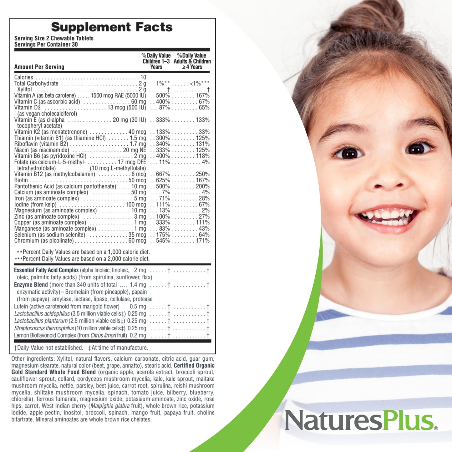 Multivitaminas para niños sin gluten y vegetarianas Animal Parade