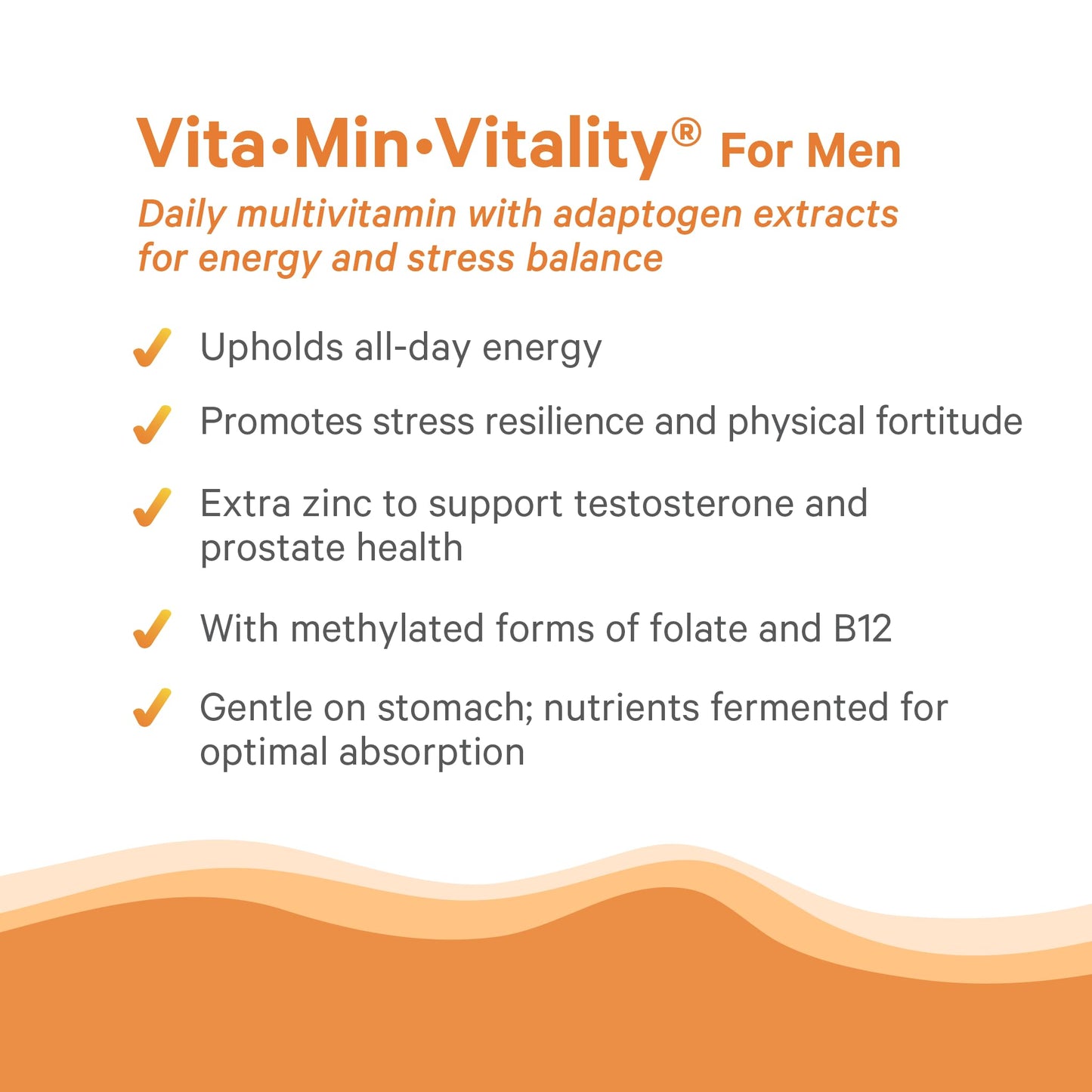 multivitamínico diario para hombres con adaptógenos