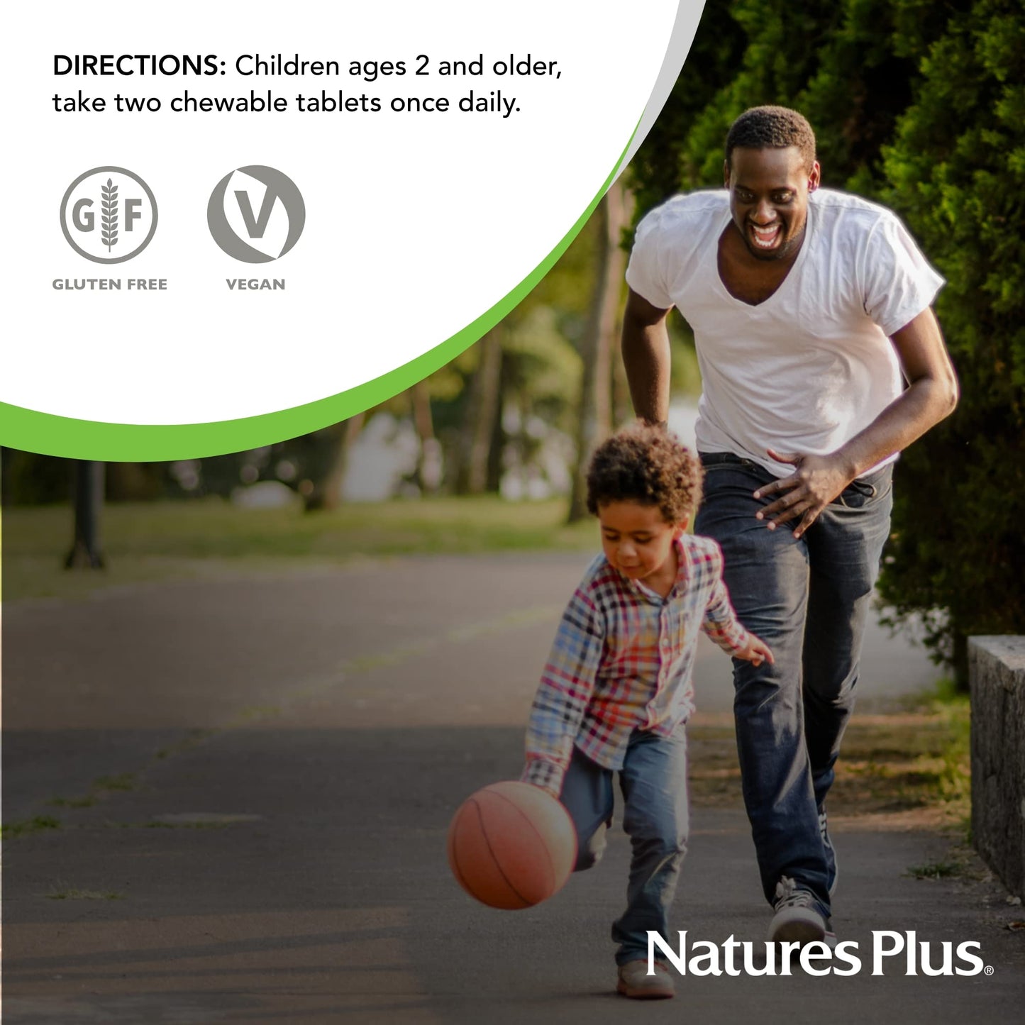 Multivitaminico Animal Parade NaturesPlus para niños 180 tabletas
