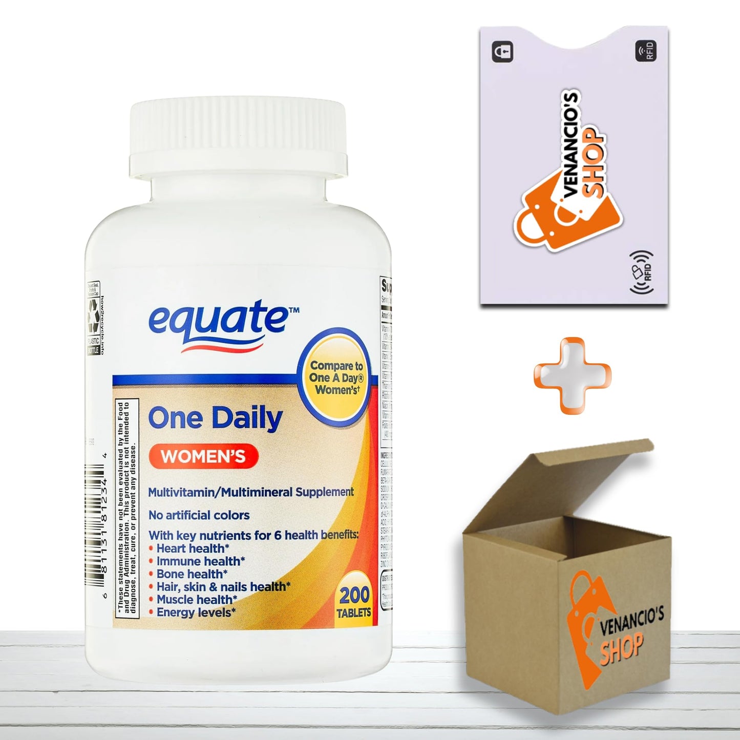 multivitamínico diario mujeres 200 tabletas sin gluten