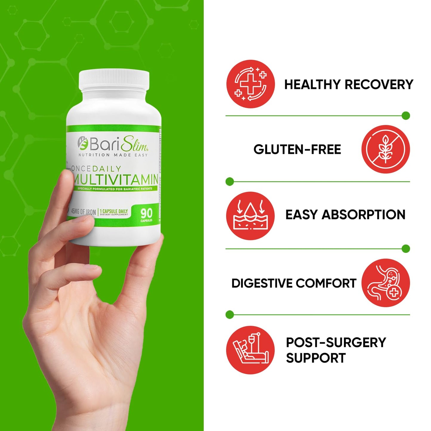 Multivitamínico para dieta bariátrica BariSlim