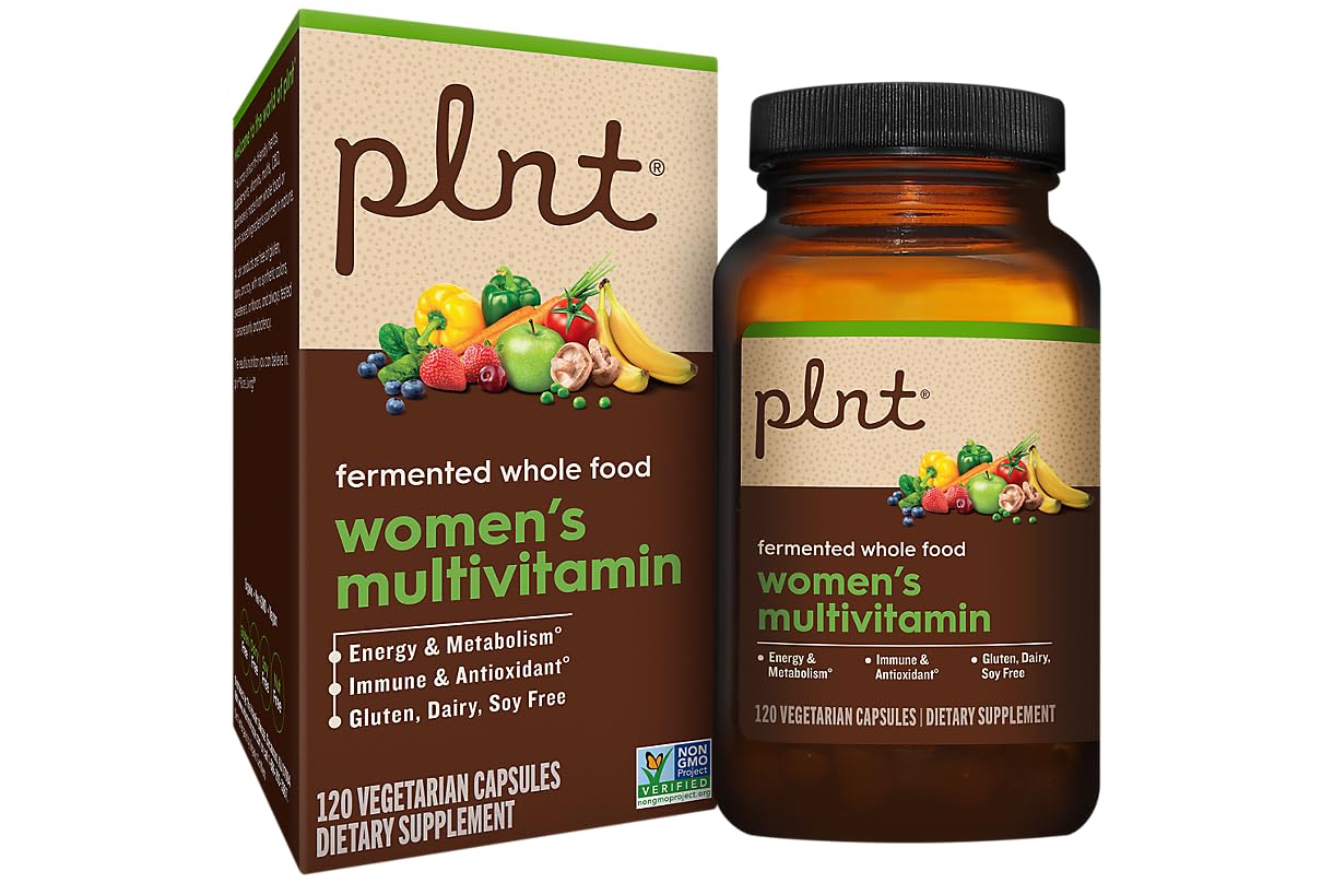 Multivitamínico fermentado mujeres plnt 120 cápsulas