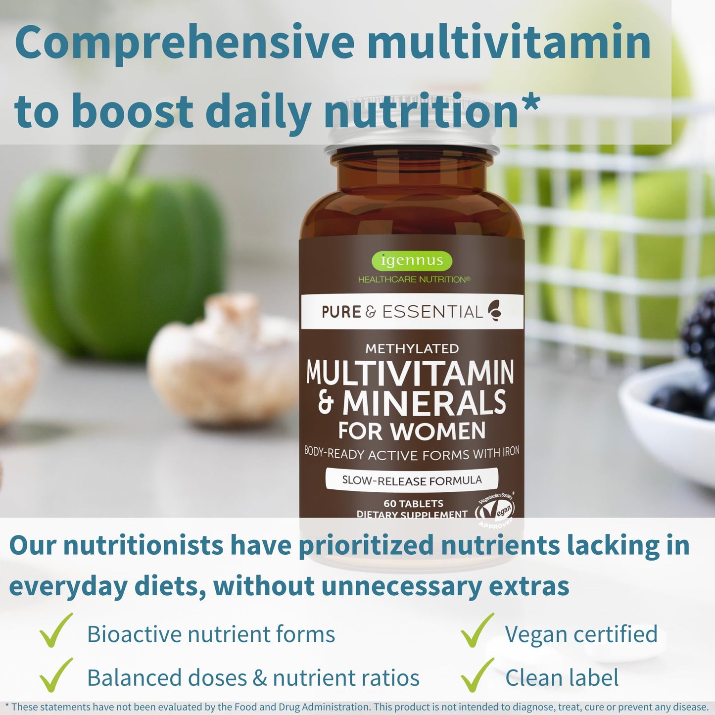 Multivitamínico Igennus para mujeres