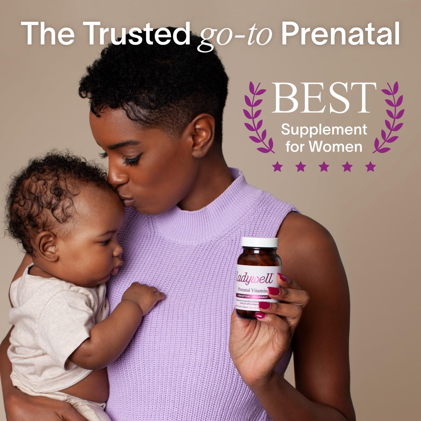 Multivitamínico Ladywell con vitaminas para embarazo