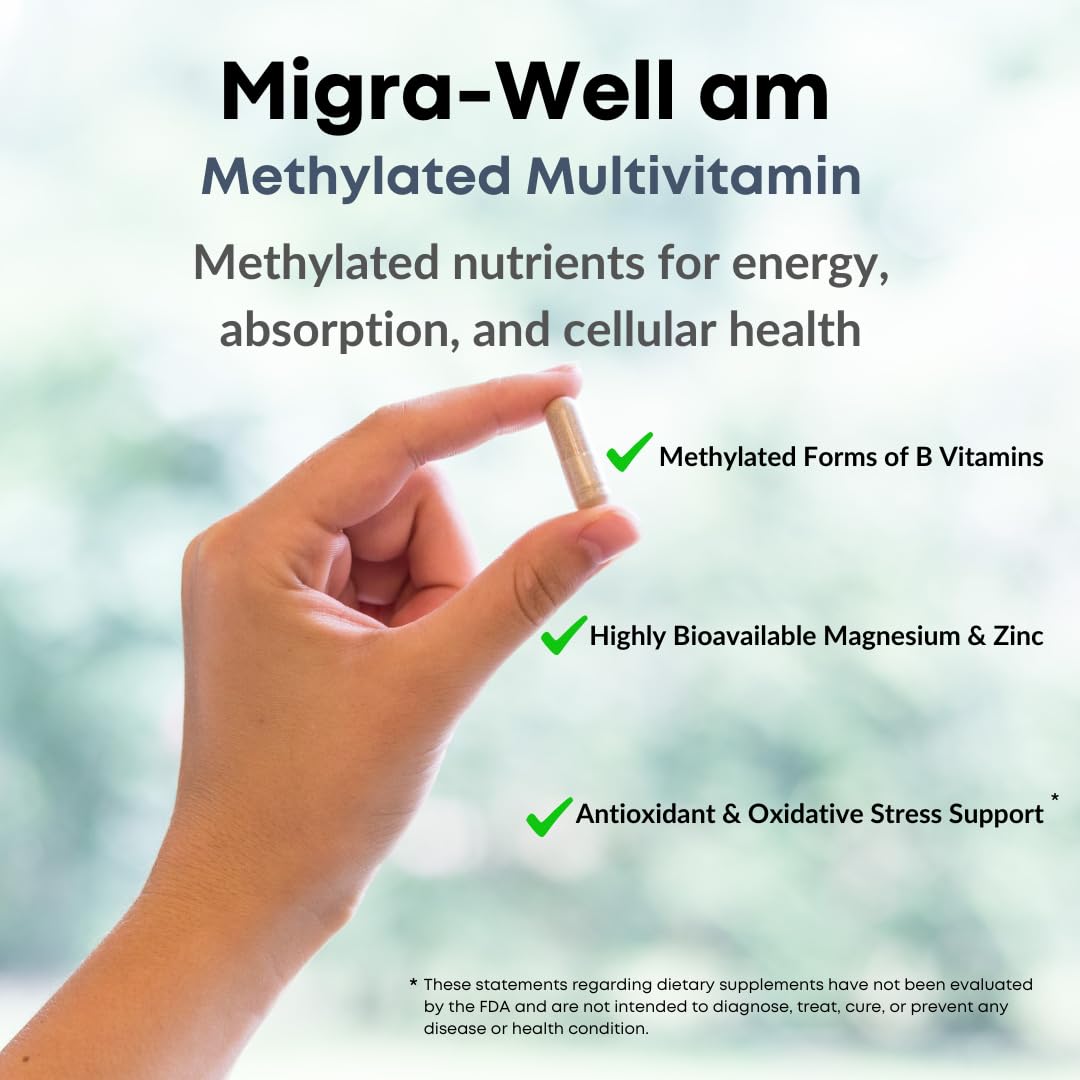 Multivitamínico metilado Migra-Well AM Wellkasa