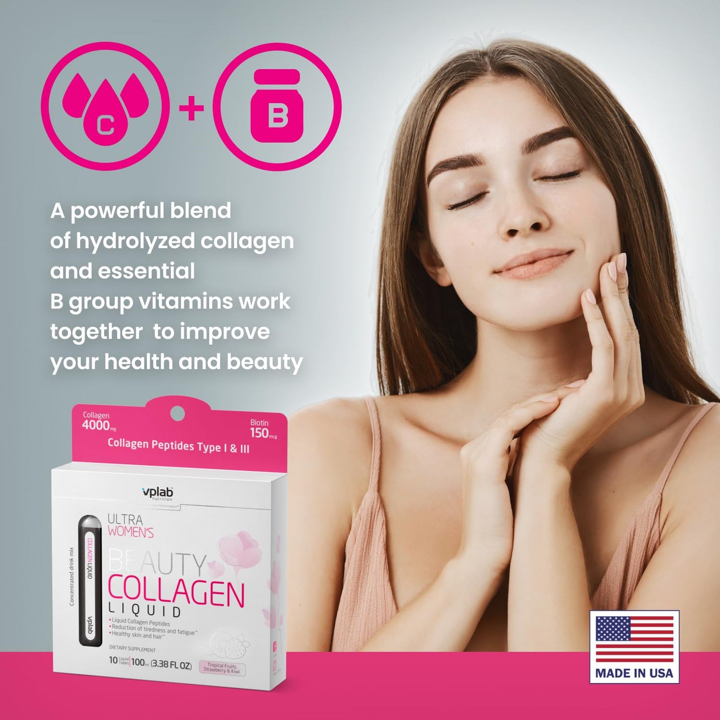 Multivitamínico Mujer VPLab y Paquete