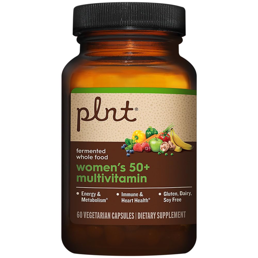 Multivitamínico fermentado para mujeres 50 plus, 60 cápsulas