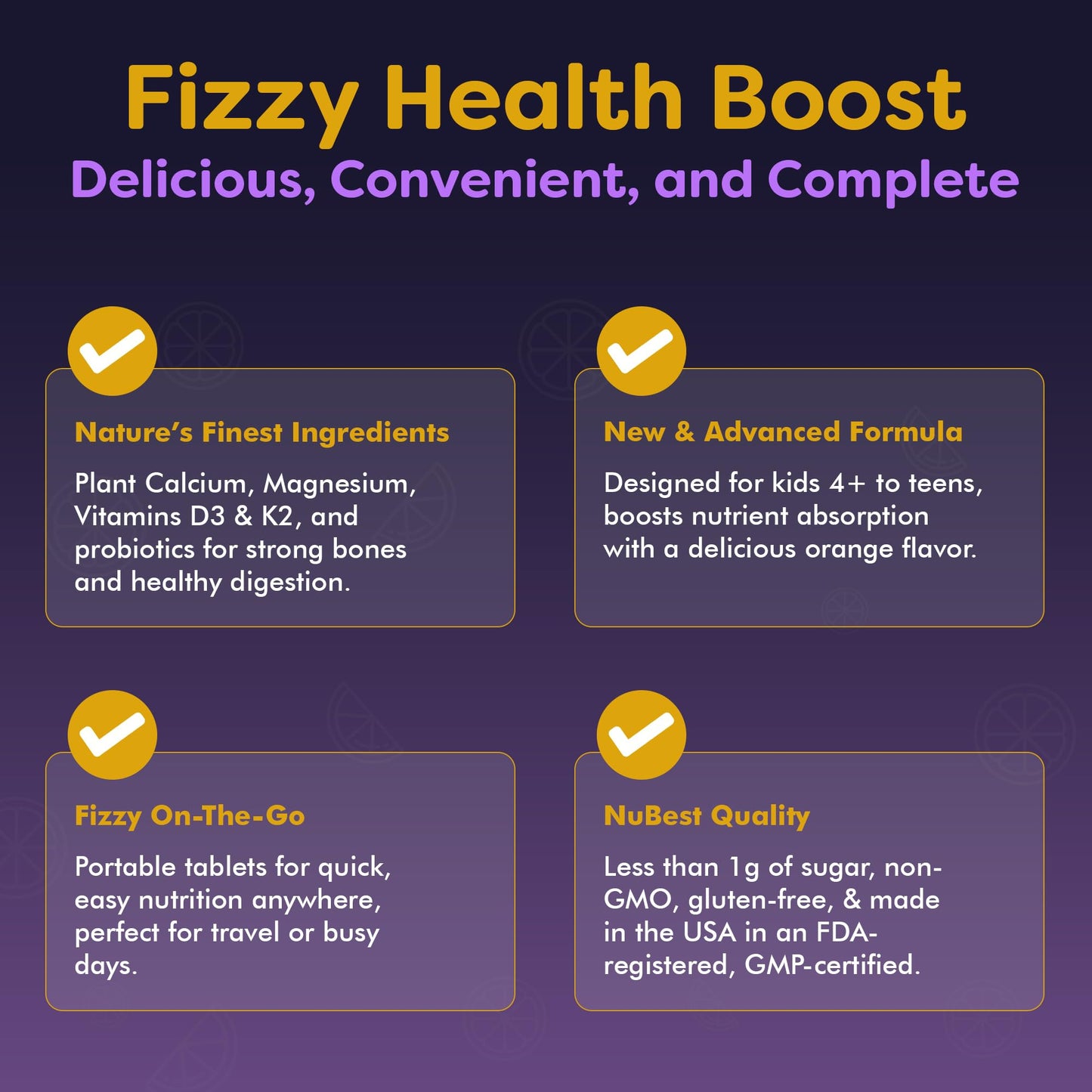 Multivitamínico Niños y Adolescentes NuBest Tall Fizzy
