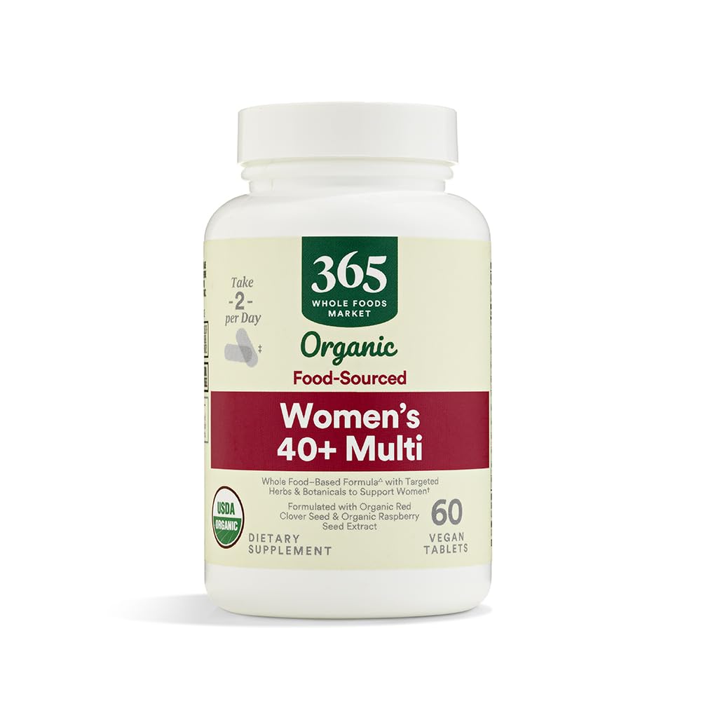 Multivitamínico orgánico 365 para mujeres 40+