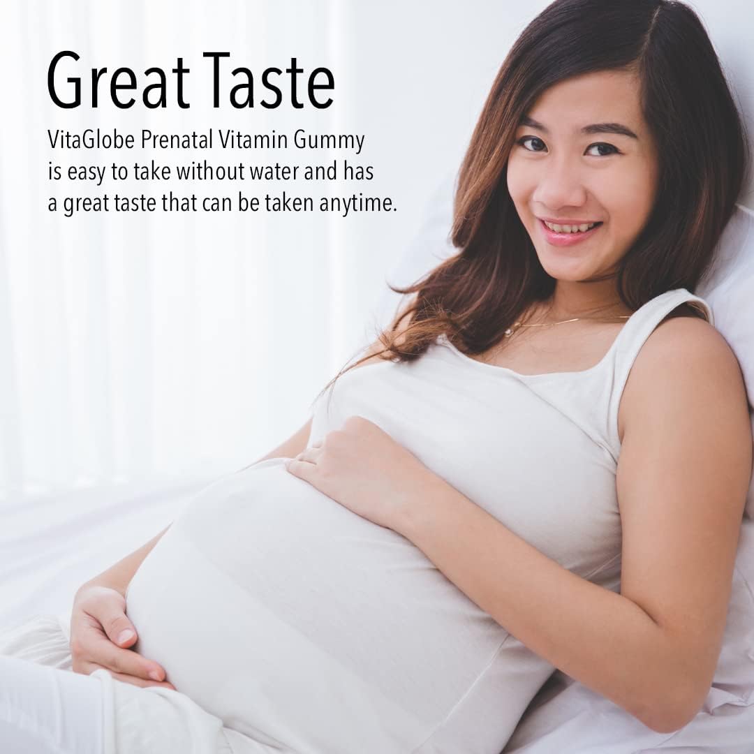 Multivitamínico prenatal en gominolas VitaGlobe para mujeres