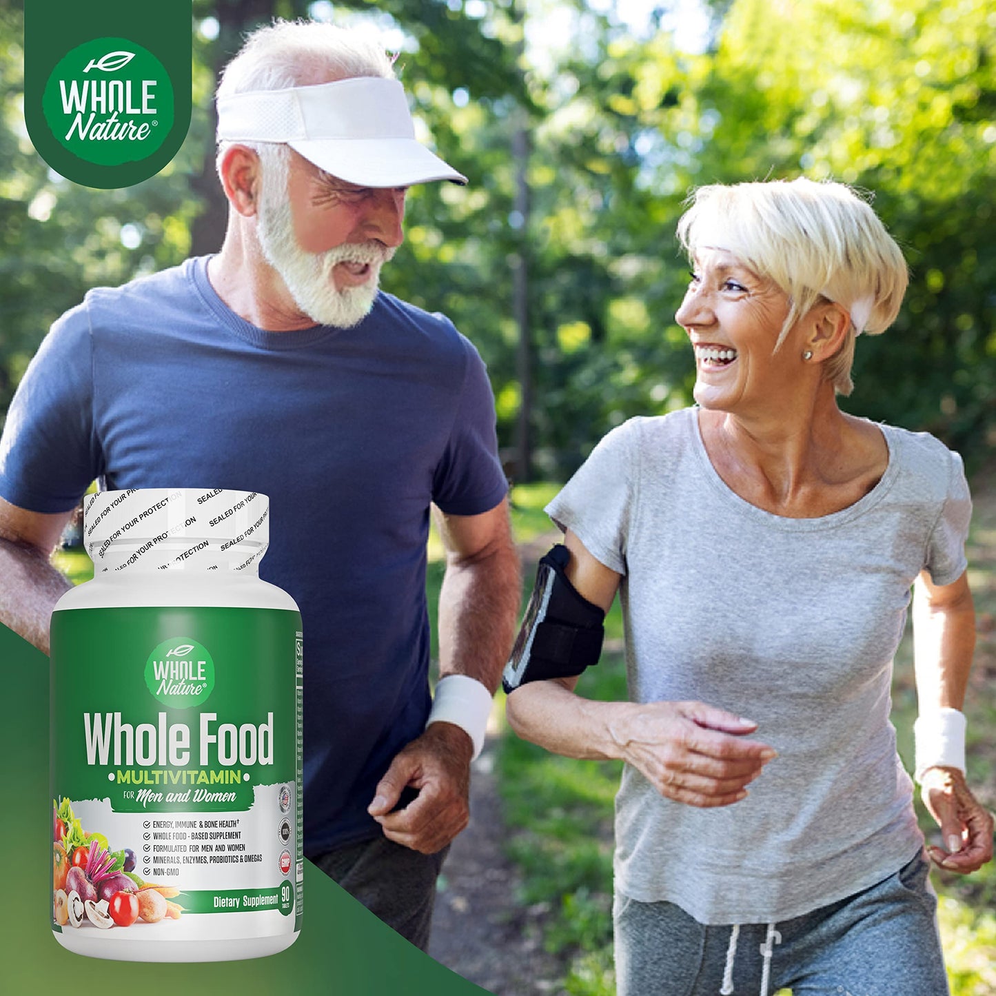 Multivitamínico Whole Food para hombres y mujeres