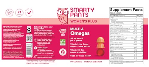 Multivitamínico SmartyPants Women's Plus