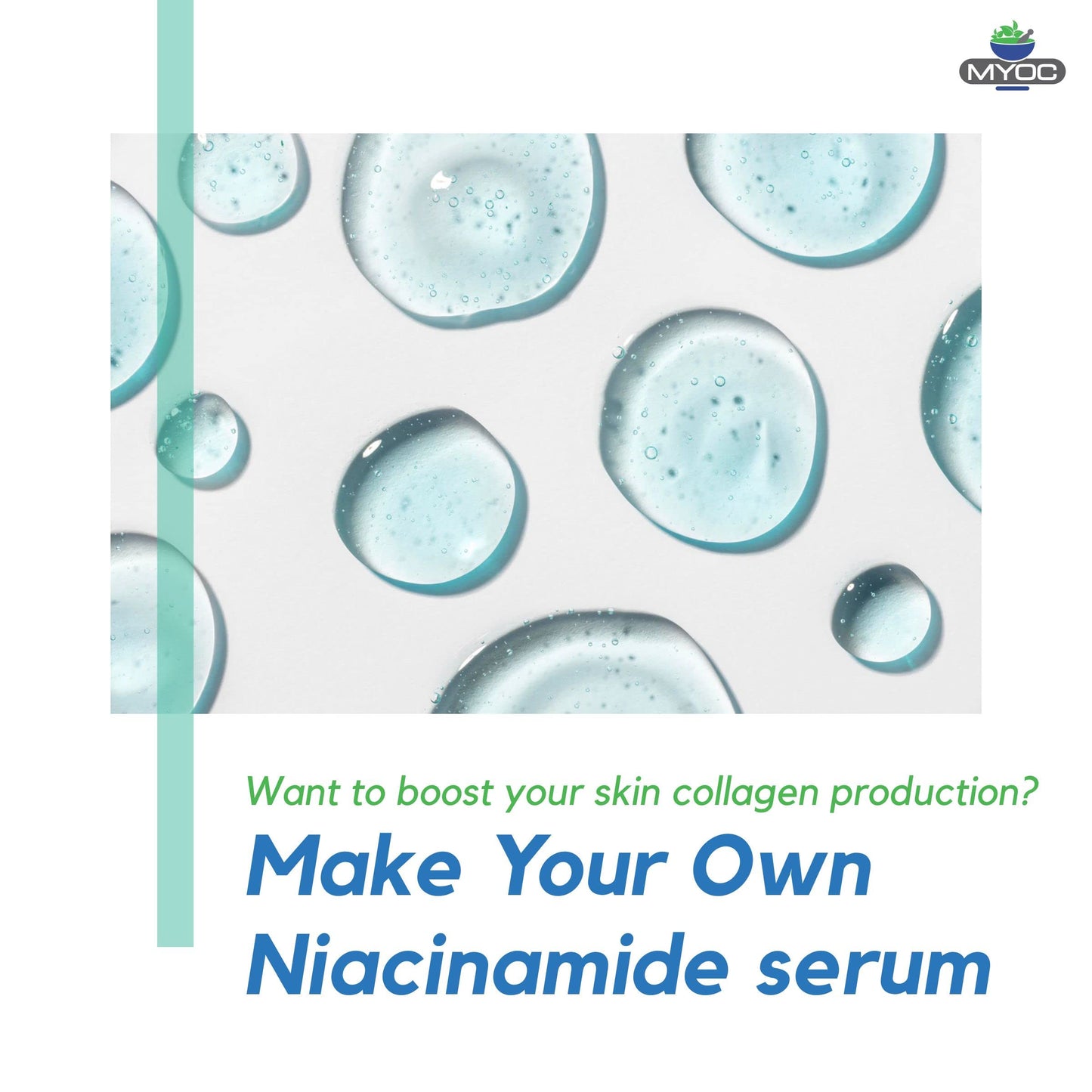Paquete de niacinamida polvo puro MYOC para cosmética natural